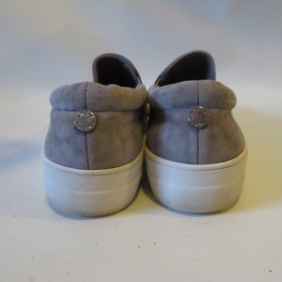 STEVE MADDEN GREY SUEDE SNEAKERS SZ 6.5* - Picture 4 of 6